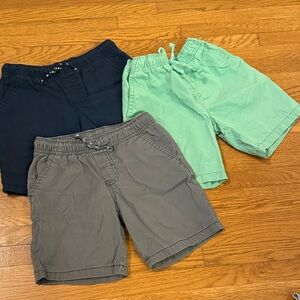 Kids Casual Shorts Set - Navy, Mint, Gray